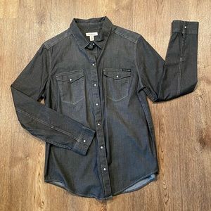 Calvin Klein Black/Grey Wash Light Jacket